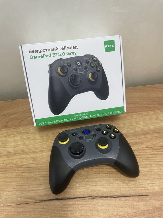 Бездротовий геймпад RZTK GamePad BT5.0 Grey