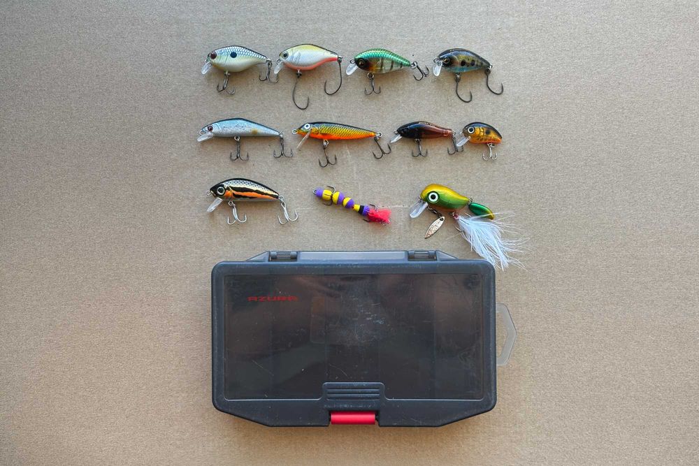 Набір воблерів для лайту/ультралайту з коробкою azura