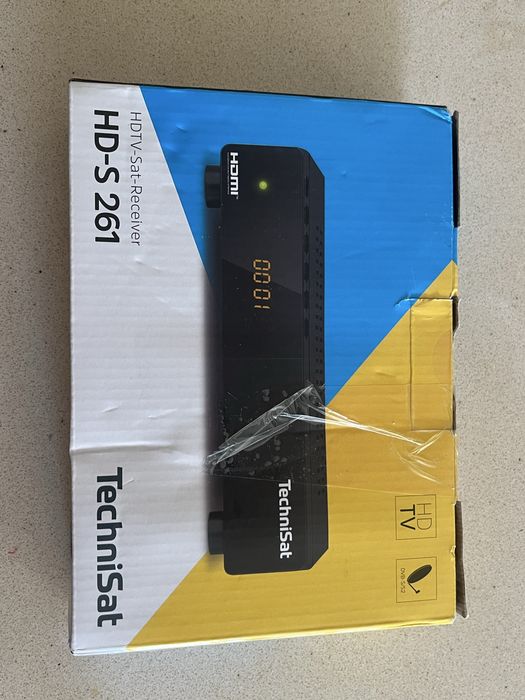 TechniSat HD-S 261 — Recetor/Descodificador de Satélite NOVO