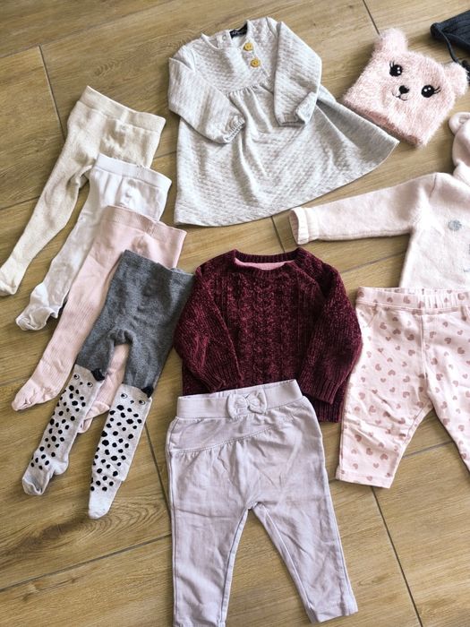 Paka ubrań dla dziewczynki 68