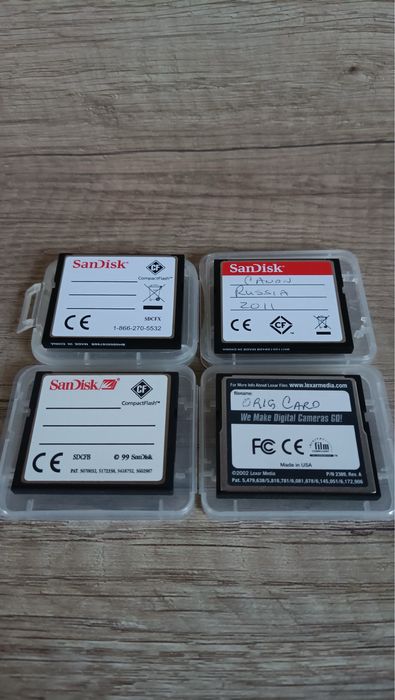 Карта памʼяті CompactFlash Lexar 80x  1GB