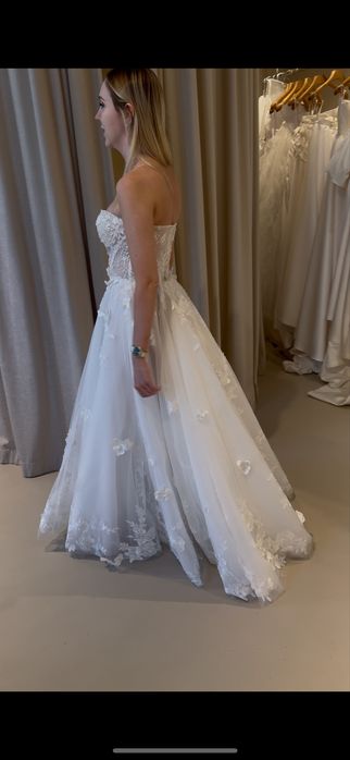 Suknia ślubna Milla Nova Bright XS WDC-03 ze zdobieniami, 2025