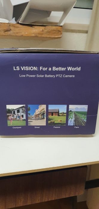 Câmara vigilância solar nova