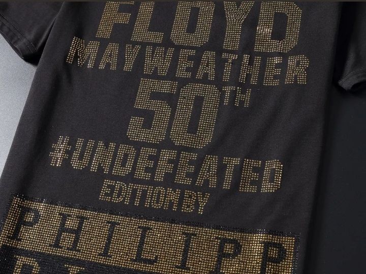 T-shirt philipp plein Floyd Mayweather L xl