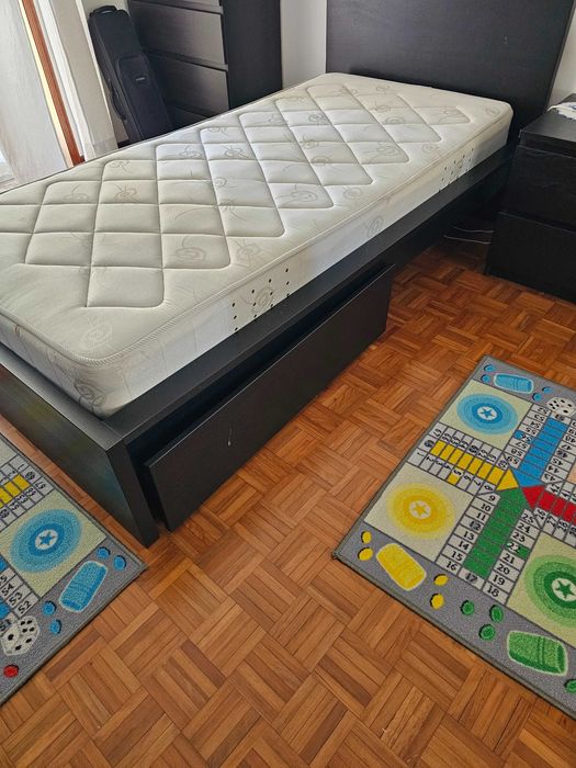 Cama Solteiro completa