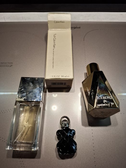 Zestaw 3 zapachów damskich: Calvin Klein, Tous, Iceberg