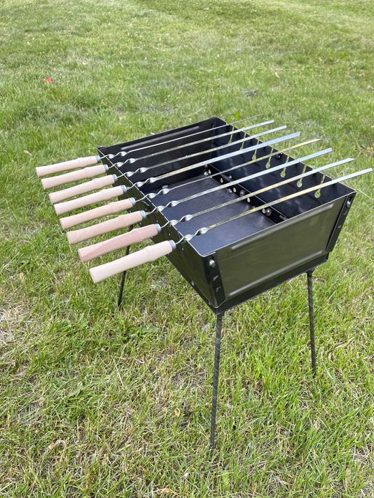 Мангал Grill walizka Mangal skladany na 8 szampurow .
