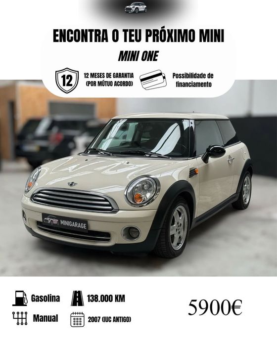 Mini One 1.4 (selo antigo)
