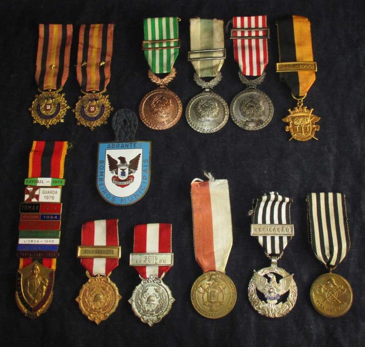 Medalhas de Bombeiros Condecorações