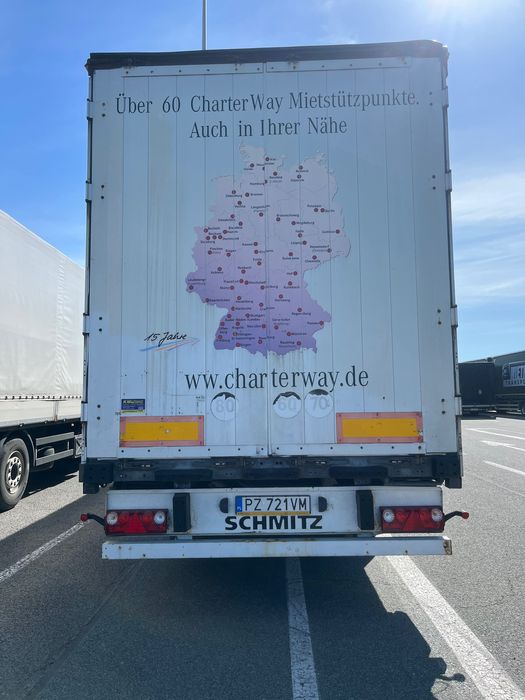Schmitz CargobullS01.Podnoszona oś