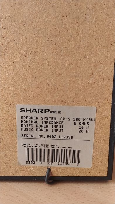 Музыкальный центр SHARP