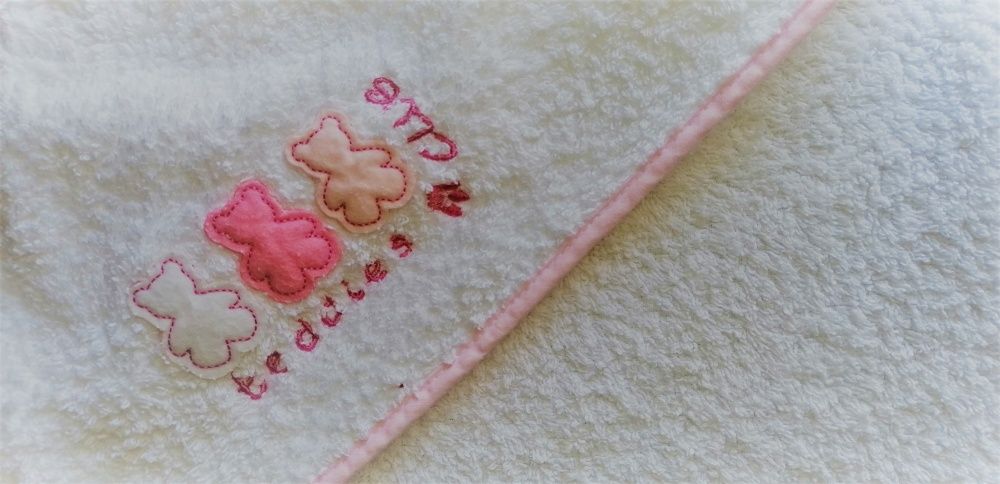 Toalha de banho com capuz, bebé