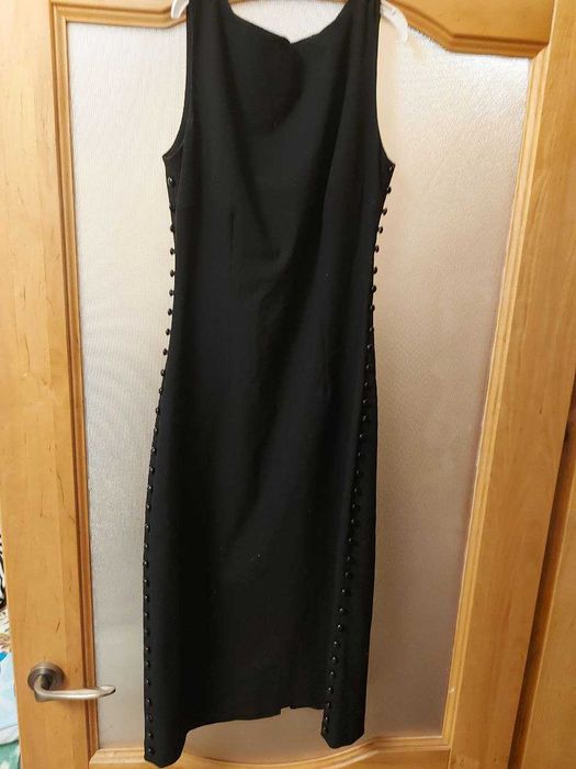 Сукня Vipart, подовжена, молодіжна, коктельна, чорна.