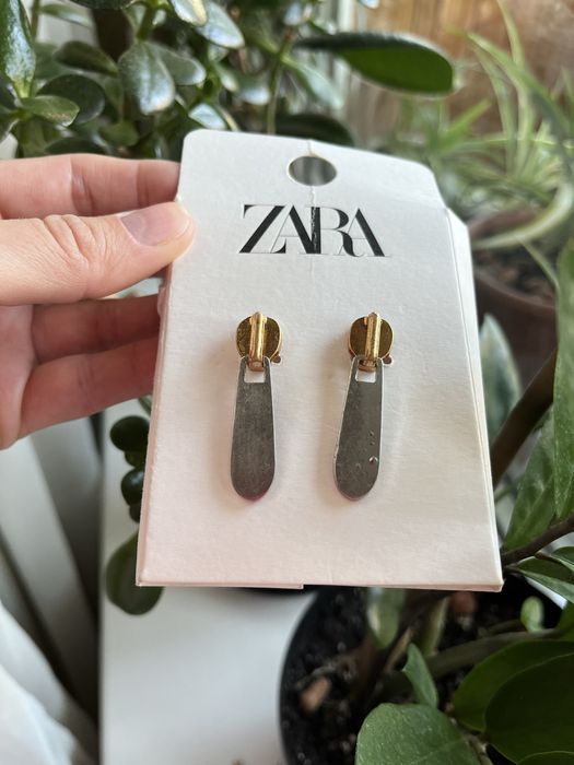 Сережки zara