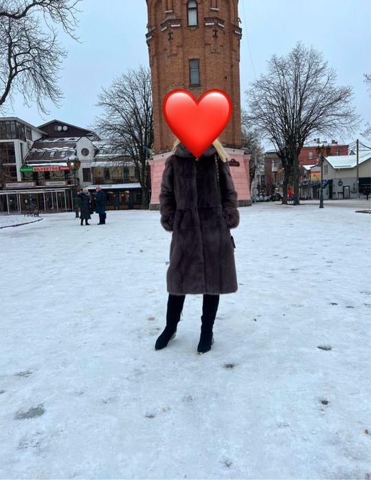 Шуба норкова нова