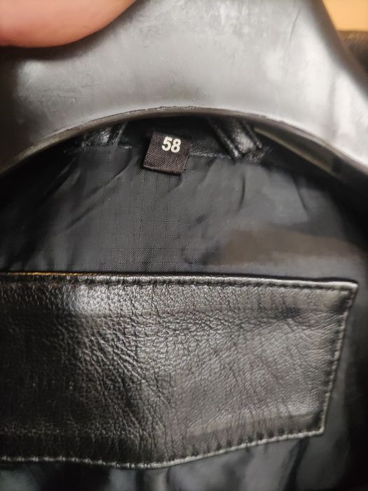 Kurtka skórzana męska