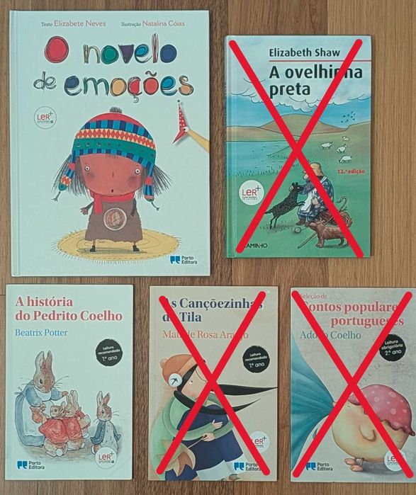Livros Escolares Infantis Imperdíveis (PNL) (a partir dos 3€)
