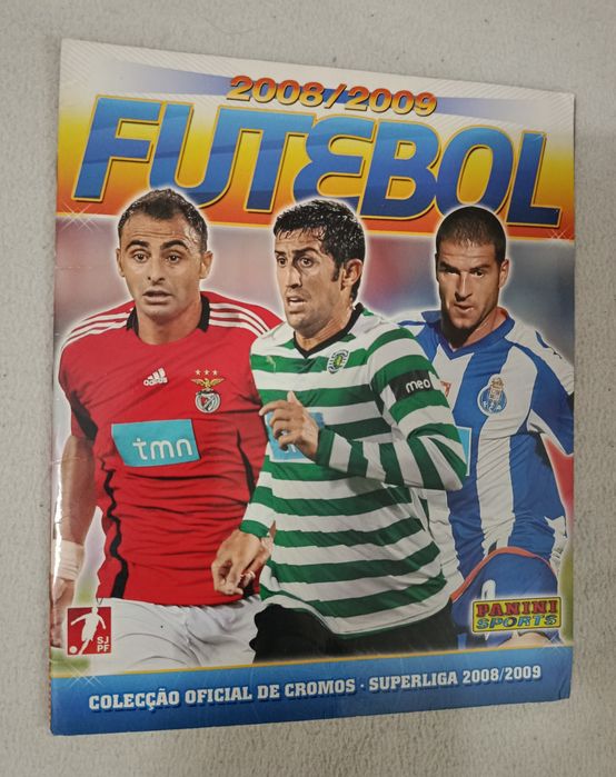 Caderneta Futebol 2008-09  Liga Portuguesa + 5 SAQUETAS
