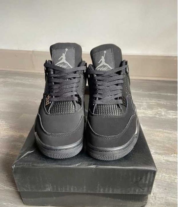 ButyDamskie Jordan 4 Retro Black Cat Nowy z metką R.41