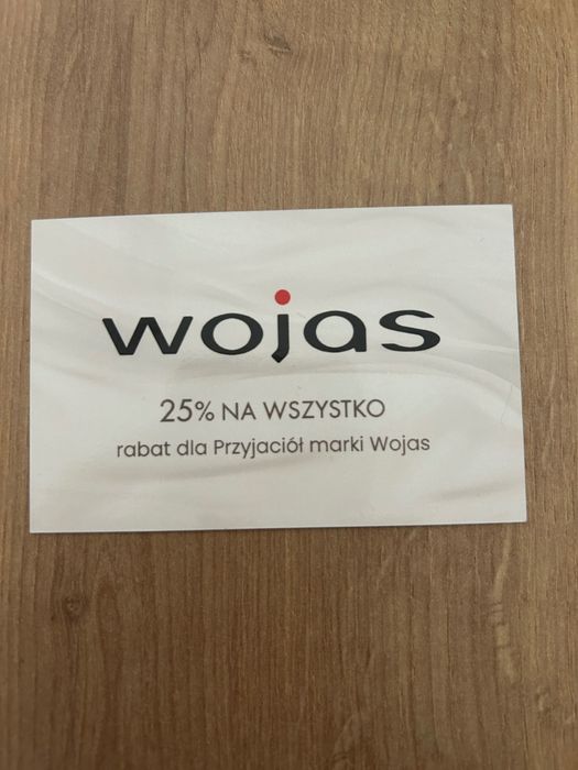 Voucher Wojas 25% na wszystko