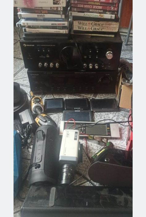 Porządki w domu mix w elektroniki duży zestaw
