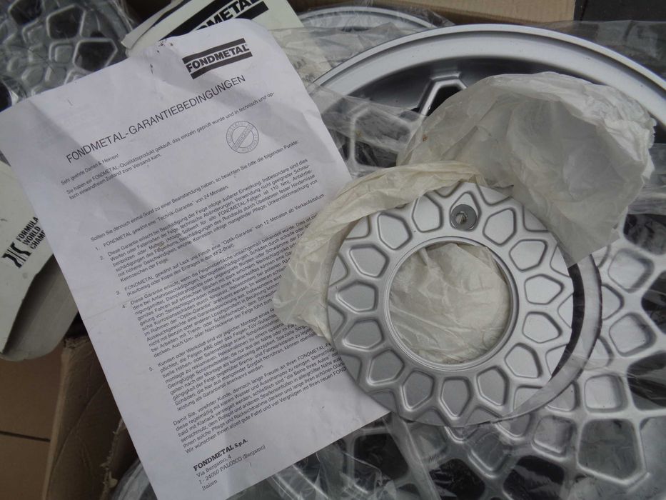 *RARYTAS* FONDMETAL 14 cali 4x98 Fiat Uno Turbo Alfa Romeo Lancia NOWE