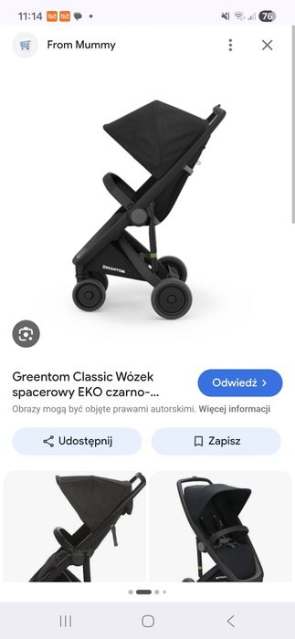 Spacerówka greentom