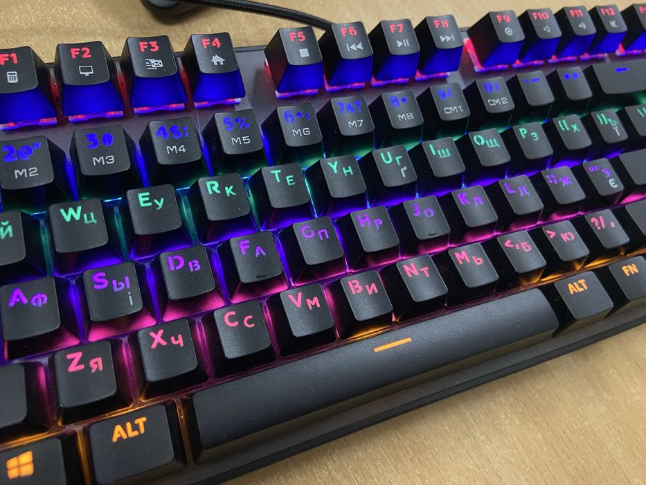 (б/у) Клавіатура Hator Starfall Rainbow Origin Blue (HTK-609‑BBG)