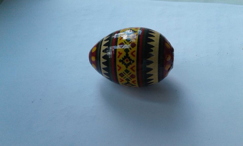 Яйцо писанка сувенирное из дерева