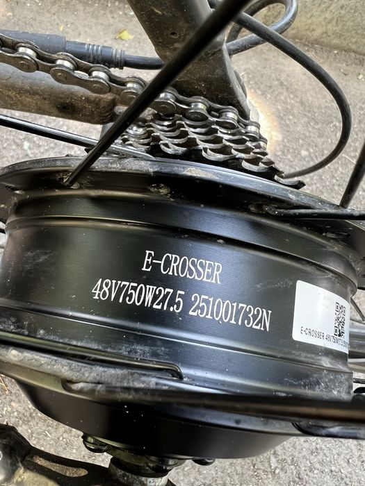 Продам електровелосипед. 48V 15Ah E-CROSSER 750W