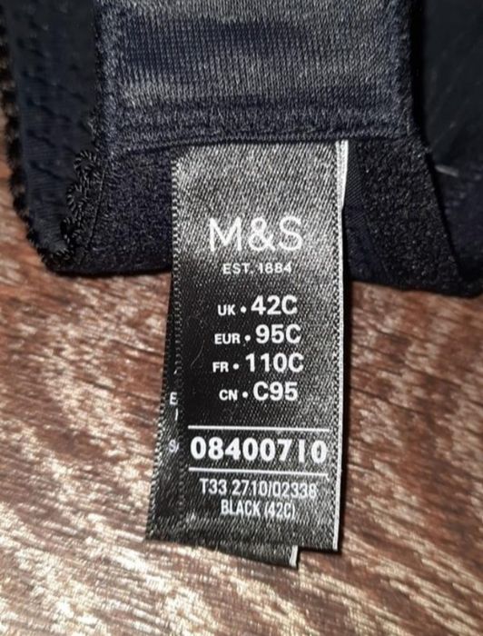 Бюстгальтер мягкий на косточках  Marks & Spencer р.42С/95С