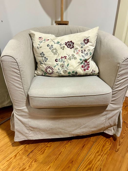 Conjunto sofá + 2 poltronas VRETSTORP (IKEA)