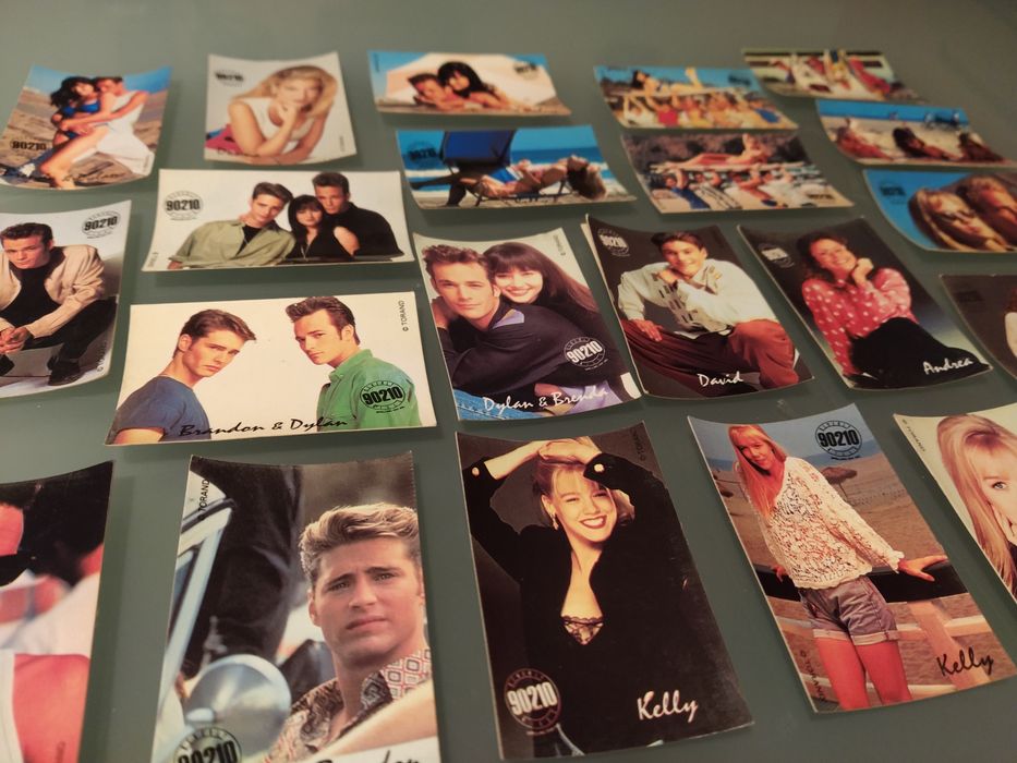 22 Autocolantes distintos da coleção "Beverly Hills 90210" da Bollycao