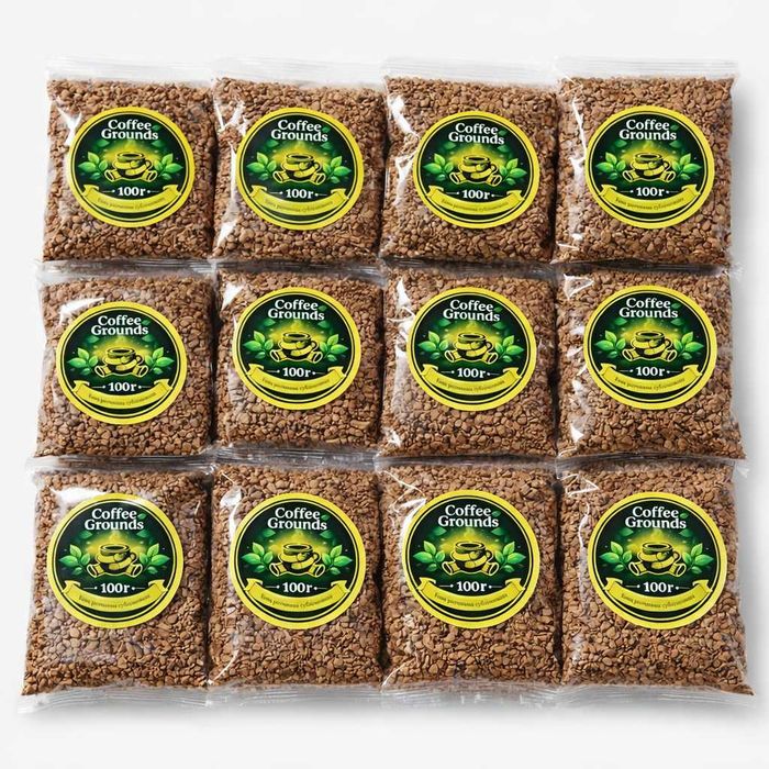 ХІТ ПРОДАЖУ! Сублімована кава Coffee Grounds 100 г — 50 грн