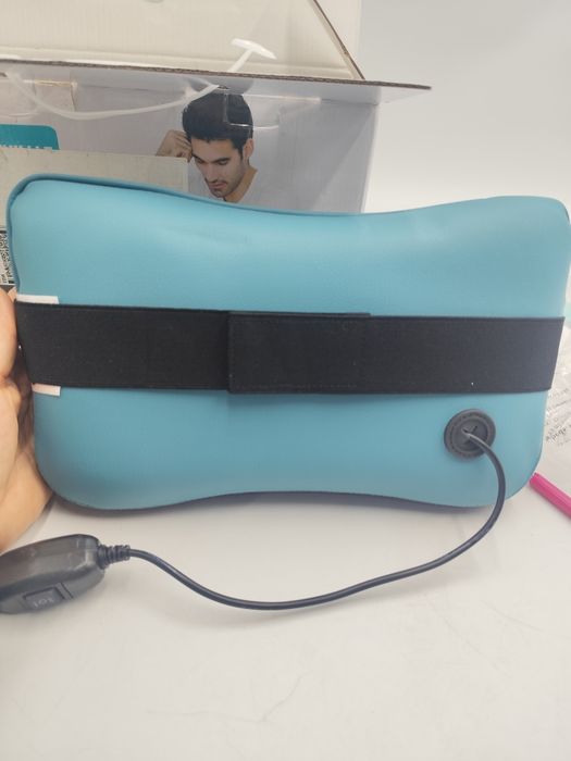 Poduszka masująca shiatsu kark plecy z podgrzewaniem
