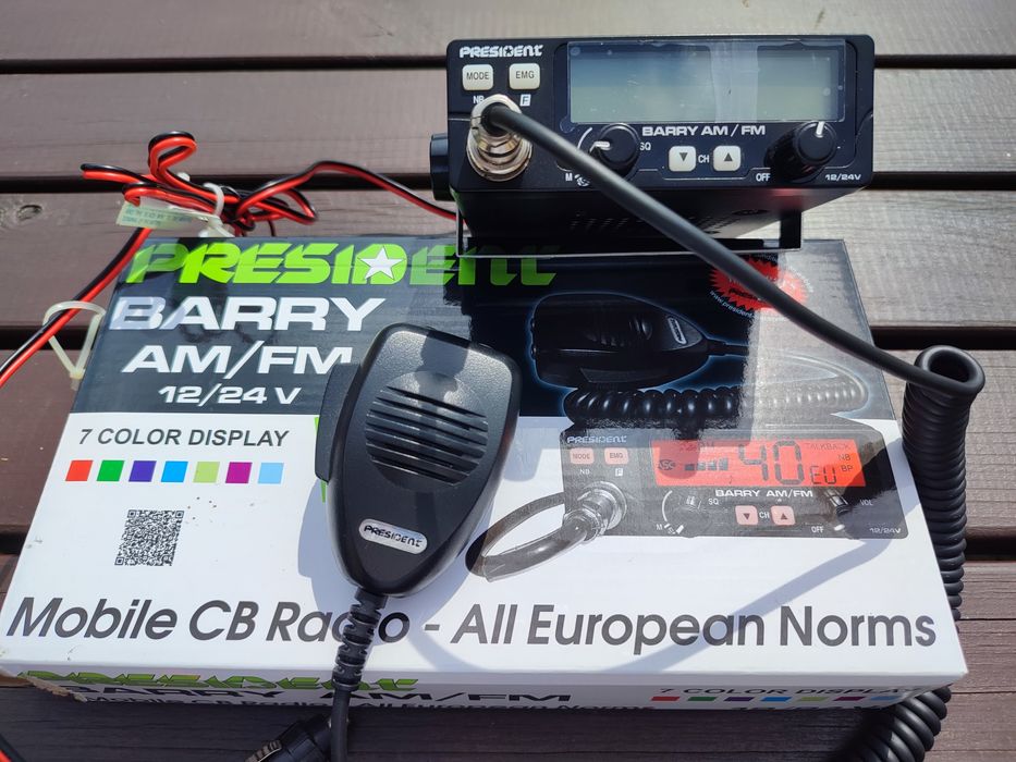 Cb President Barry plus antena President na magnes