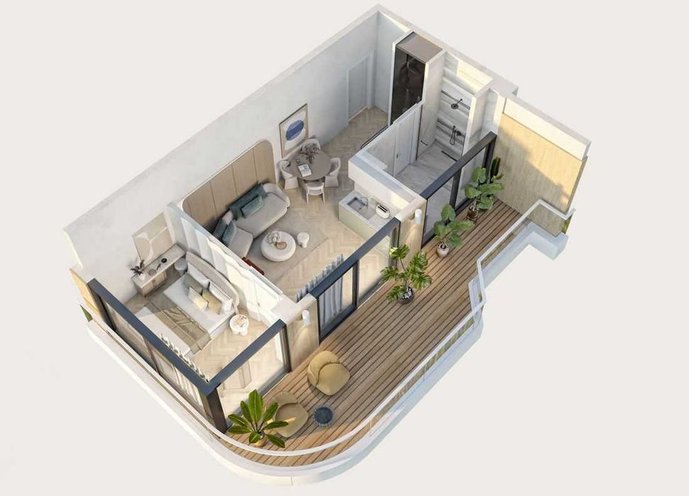 VIP! Комплекс квартир в Батуми (Грузия) 2 мин до моря! от 69 000 €