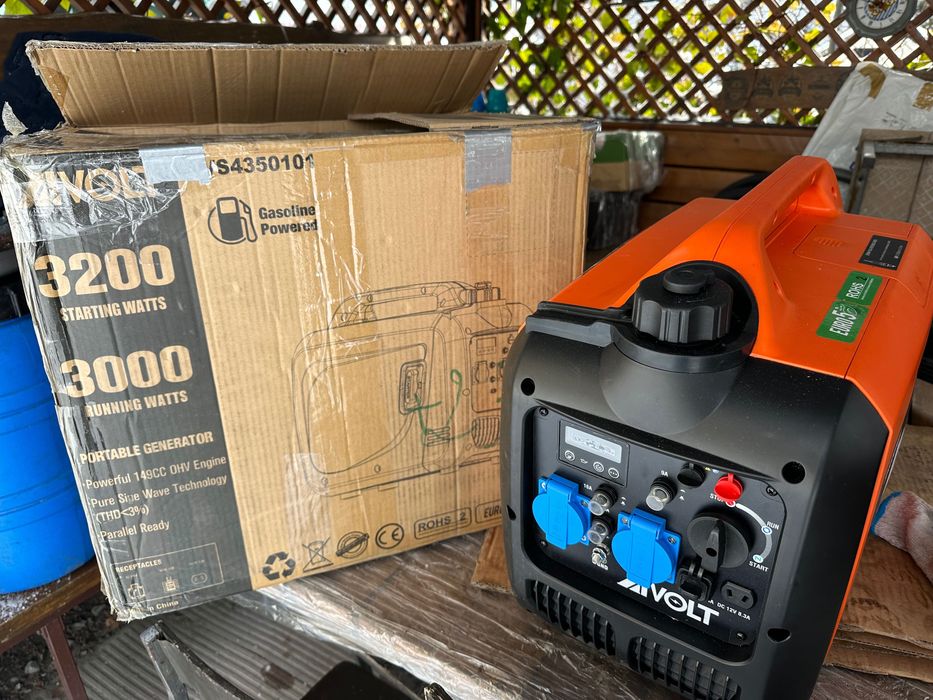Agregat prądotwórczy inwerterowy AIVOLT Generator Benzynowy 3200W