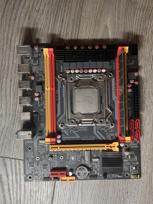Надійний ігровий комплект X79 + Xeon E5-2670 v2 (10 ядер/20 потоків) + 16GB