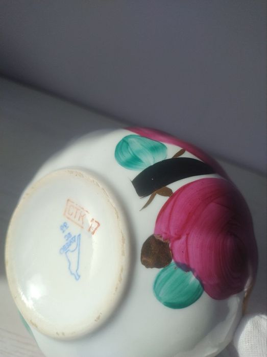 Чайник Цукорниця Дульово Дулево Агашка ручний розпис рідкісні