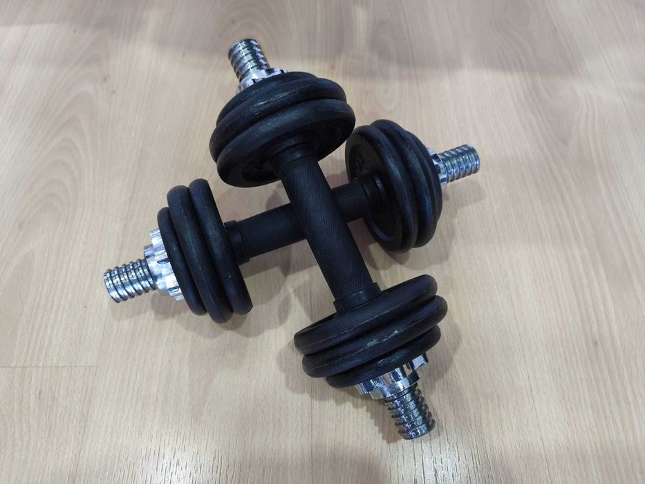 Banco de Musculação + Kit Halteres