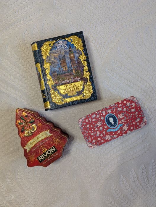 Коробка для чая. Коробки из-под чая. Rivon/San Gardens Tea Book/Кактус