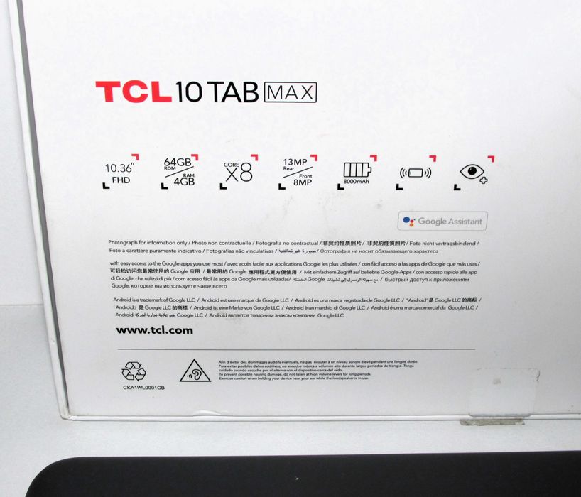 Tablet Android TCL 10 TAB MAX 4GB+64GB64284345148418123