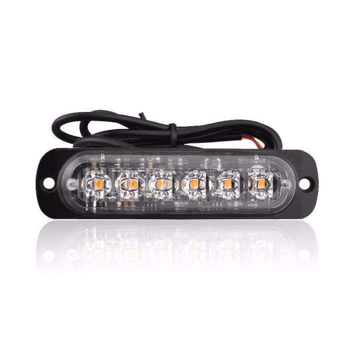 Luz Strobe Amarelo/Âmbar de alta intensidade