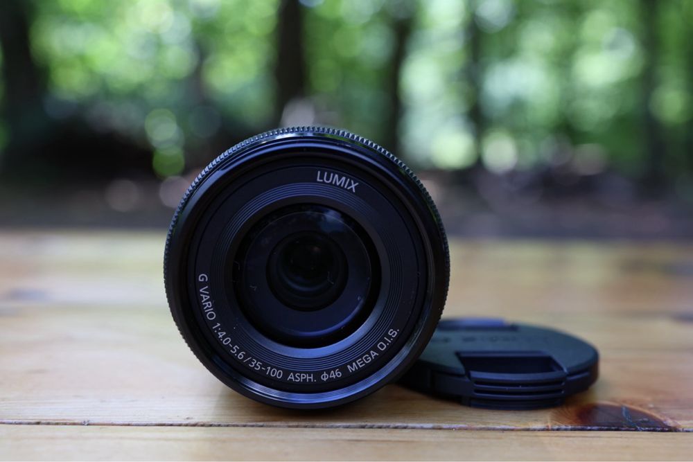 Panasonic Lumix DC-GX800 + 2 obiektywy 12–32 i 35–100 + torba