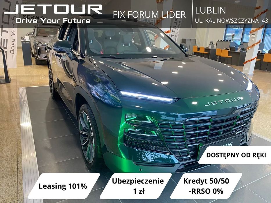 Jetour Dashing Dashing 1.5T 6DCT Benzyna 156KM SUV Nowy z Salonu