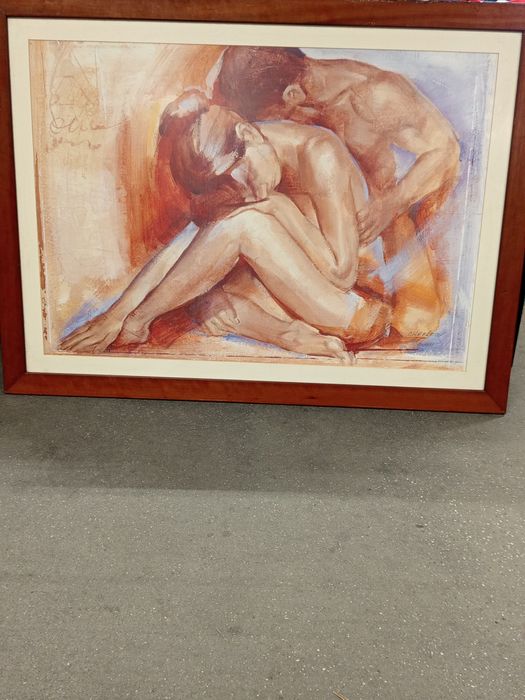Quadro grande serigrafia Talantbeck Chekirov