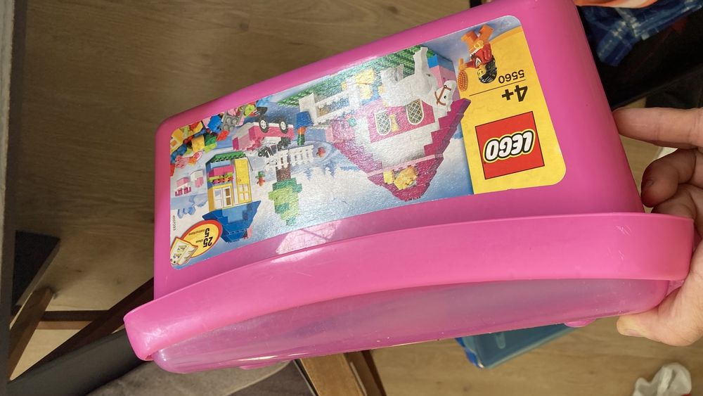 2 Caixas de peças Lego - Vazias64739965724803121