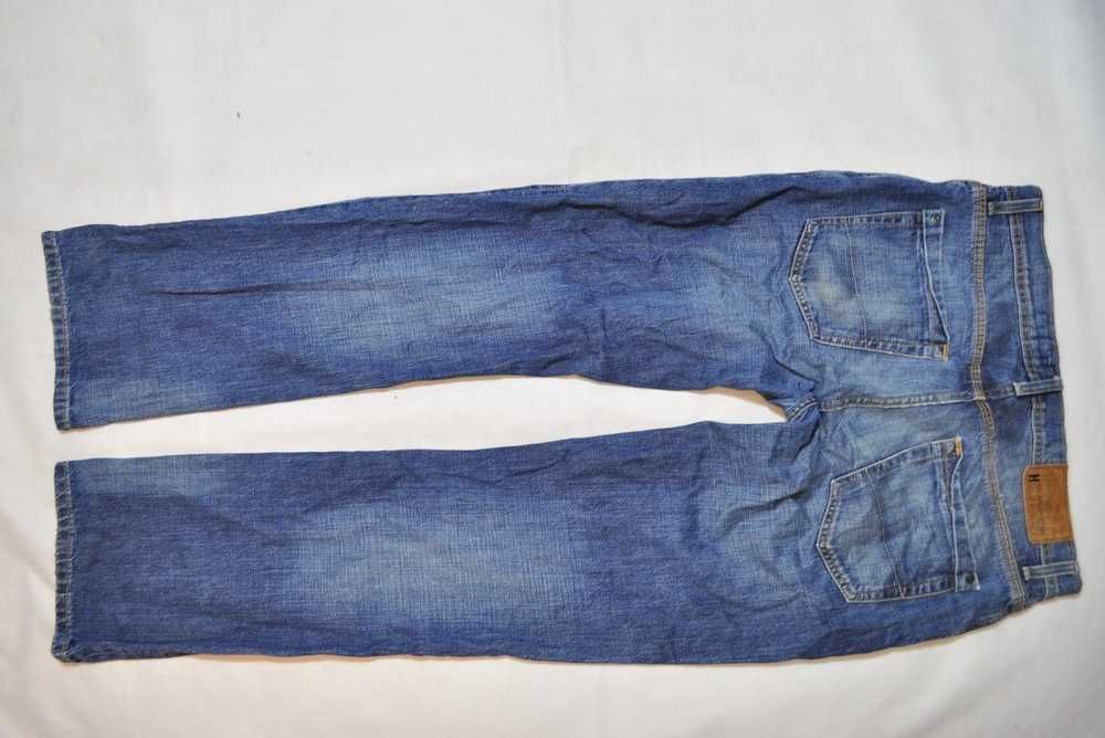 HILFIGER PREMIUM L 90cm 3232 męskie spodnie jeansowe bootcut s6v Tommy