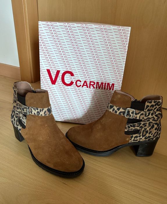 Botas Cremes / Castanho Novas Nº 39